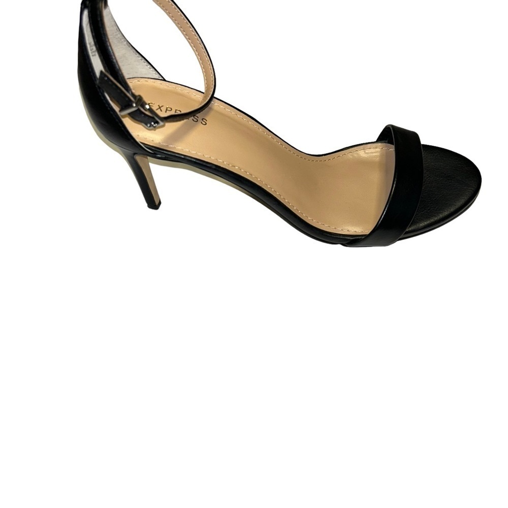 EXPRESS black High heel sandals size 9